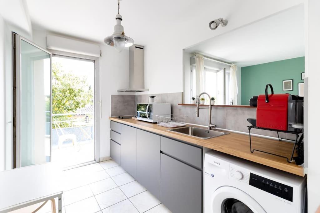 Beautiful Apartment With Terrace + Private Parking Toulouse Extérieur photo